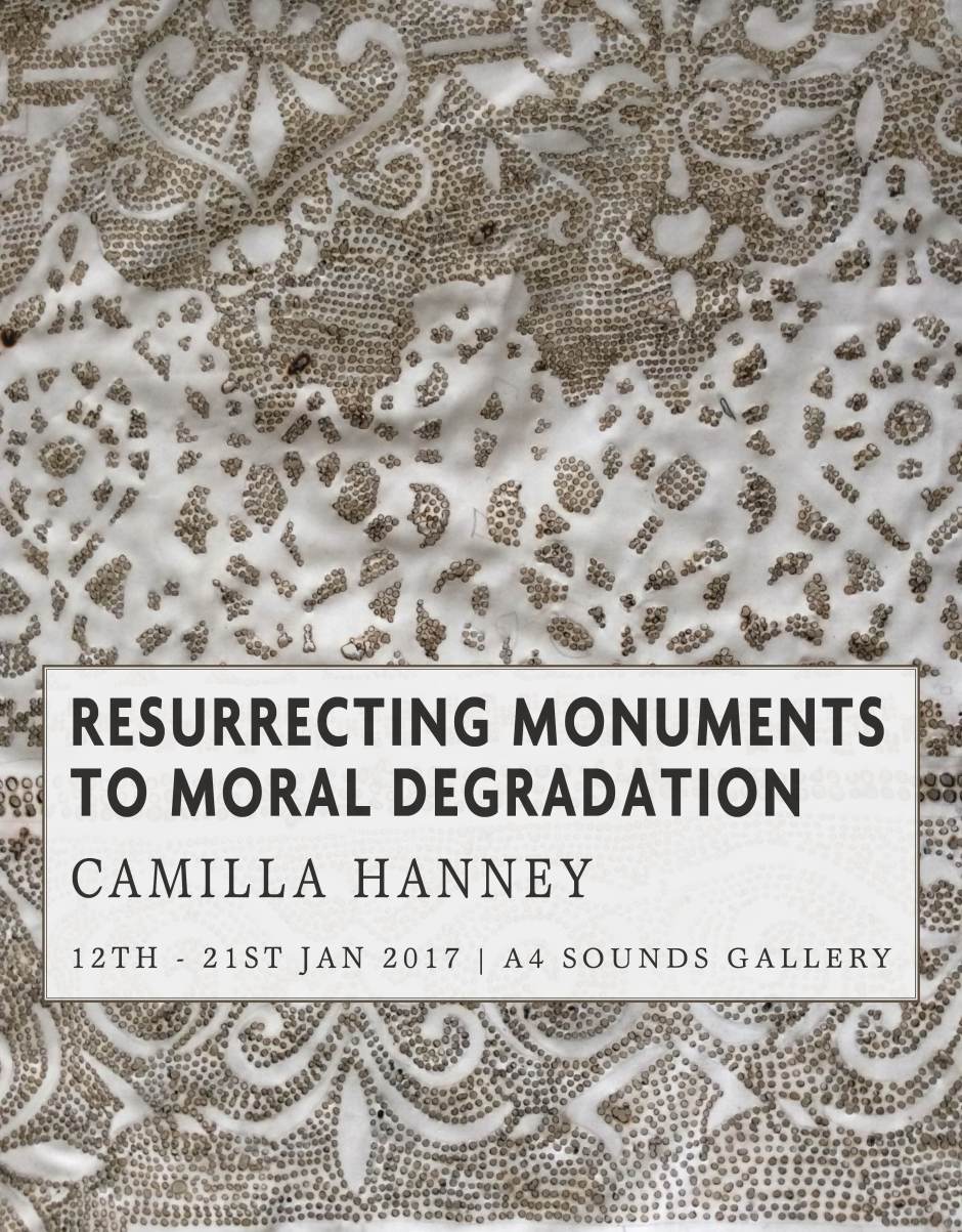 Camilla Hanney Exhibition Poster.